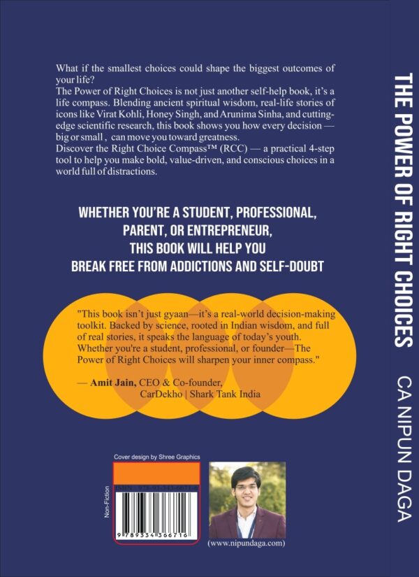 THE POWER OF RIGHT CHOICES: MASTER THE ART OF DECISION MAKING WITH TRUE STORIES, SPIRITUAL WISDOM & SCIENTIFIC RESEARCH - Image 3