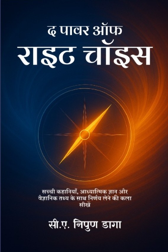 (Hindi) THE POWER OF RIGHT CHOICES: MASTER THE ART OF DECISION MAKING WITH TRUE STORIES, SPIRITUAL WISDOM & SCIENTIFIC RESEARCH (Copy)