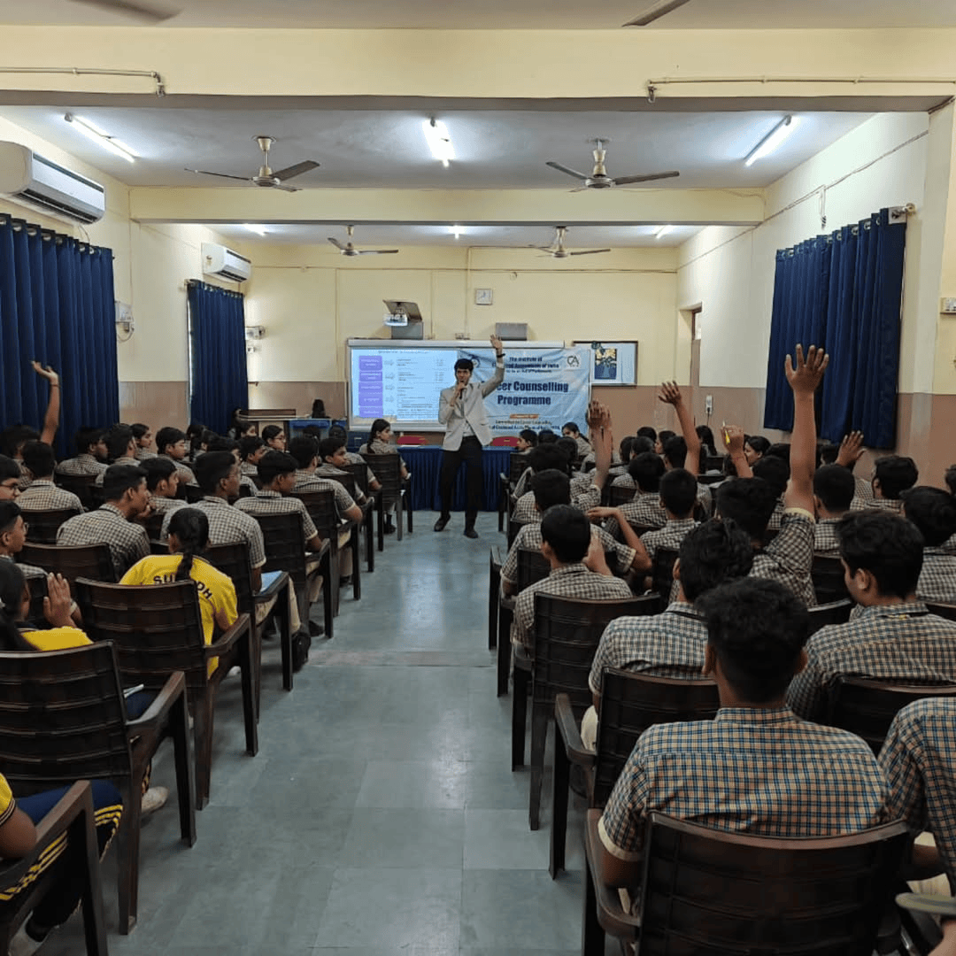 Another empowering Career Counselling Session — this time with 140 bright students of Subodh P