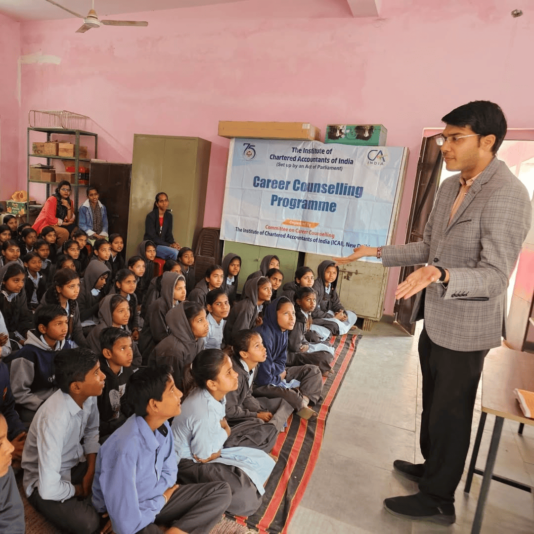 Had the privilege of conducting back-to-back career counseling sessions at Govt. Senior Seconda